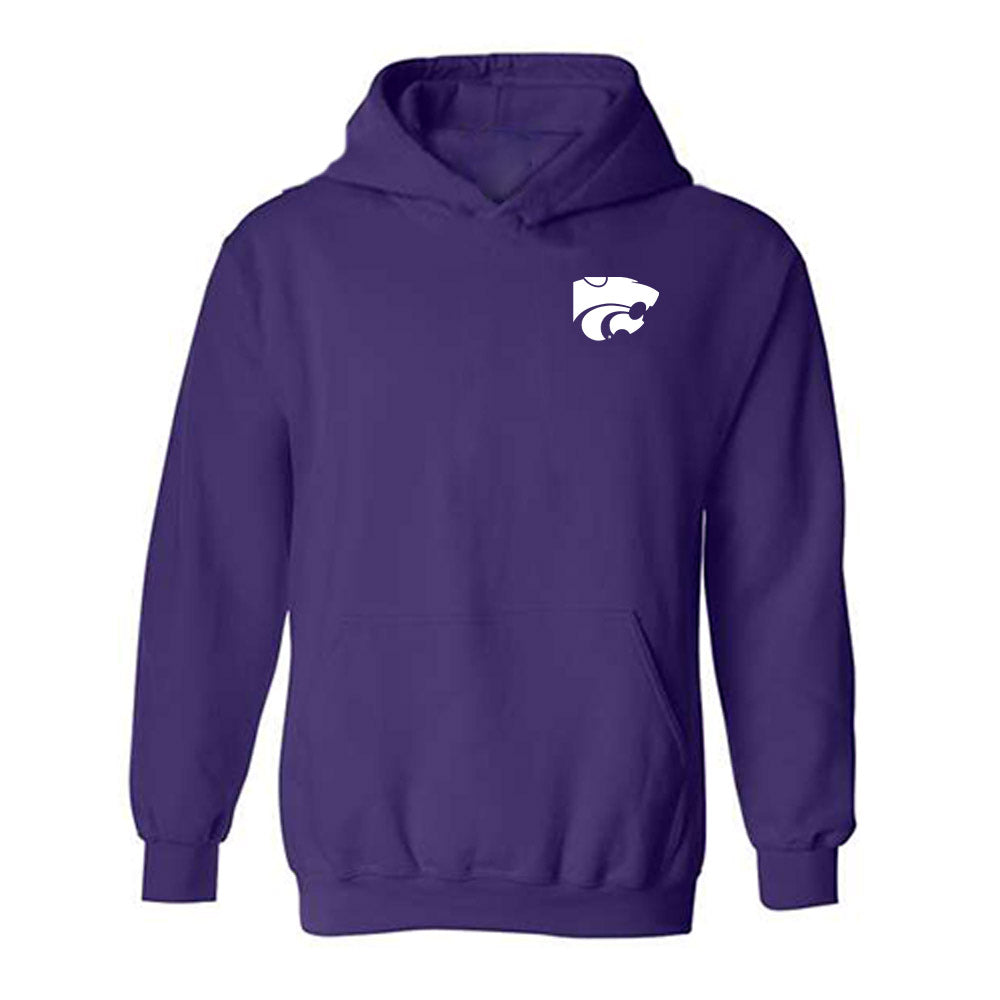 Kansas State - NCAA Football : Holden Bass - Collage Hooded Sweatshirt-0