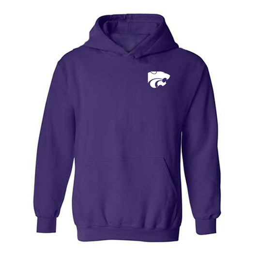 Kansas State - NCAA Football : Holden Bass - Collage Hooded Sweatshirt-0