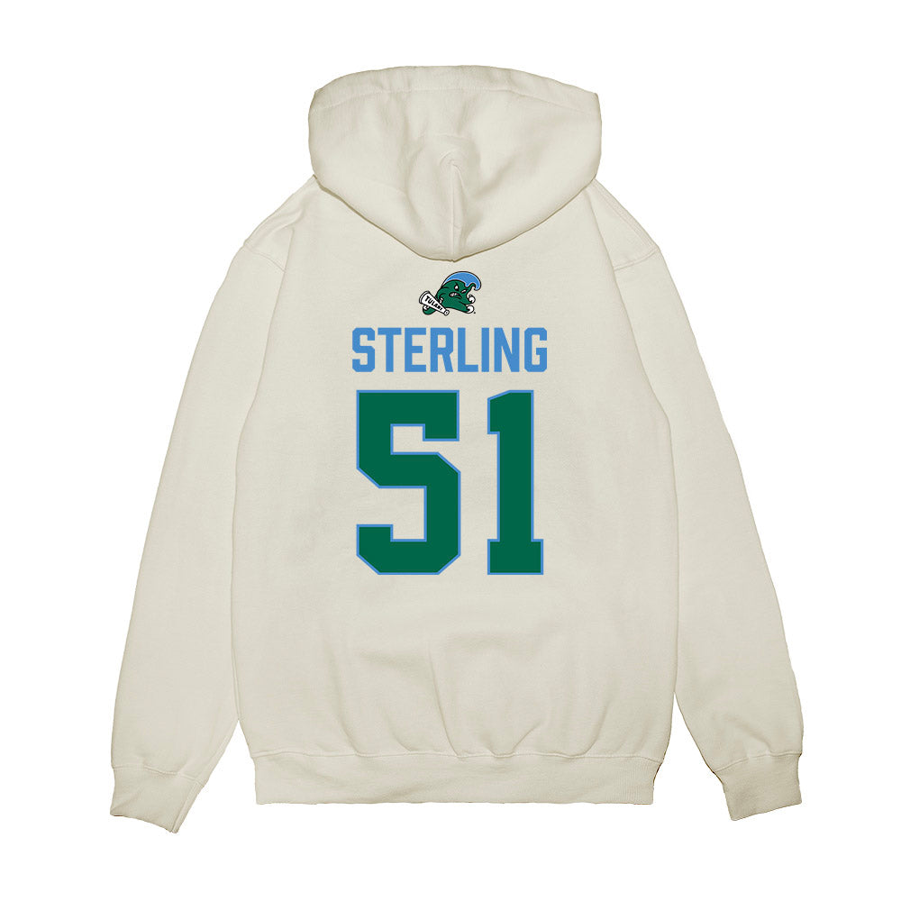 Tulane - NCAA Football : Reshad Sterling - 2025 Conference Champions Premium Hooded Sweatshirt-1