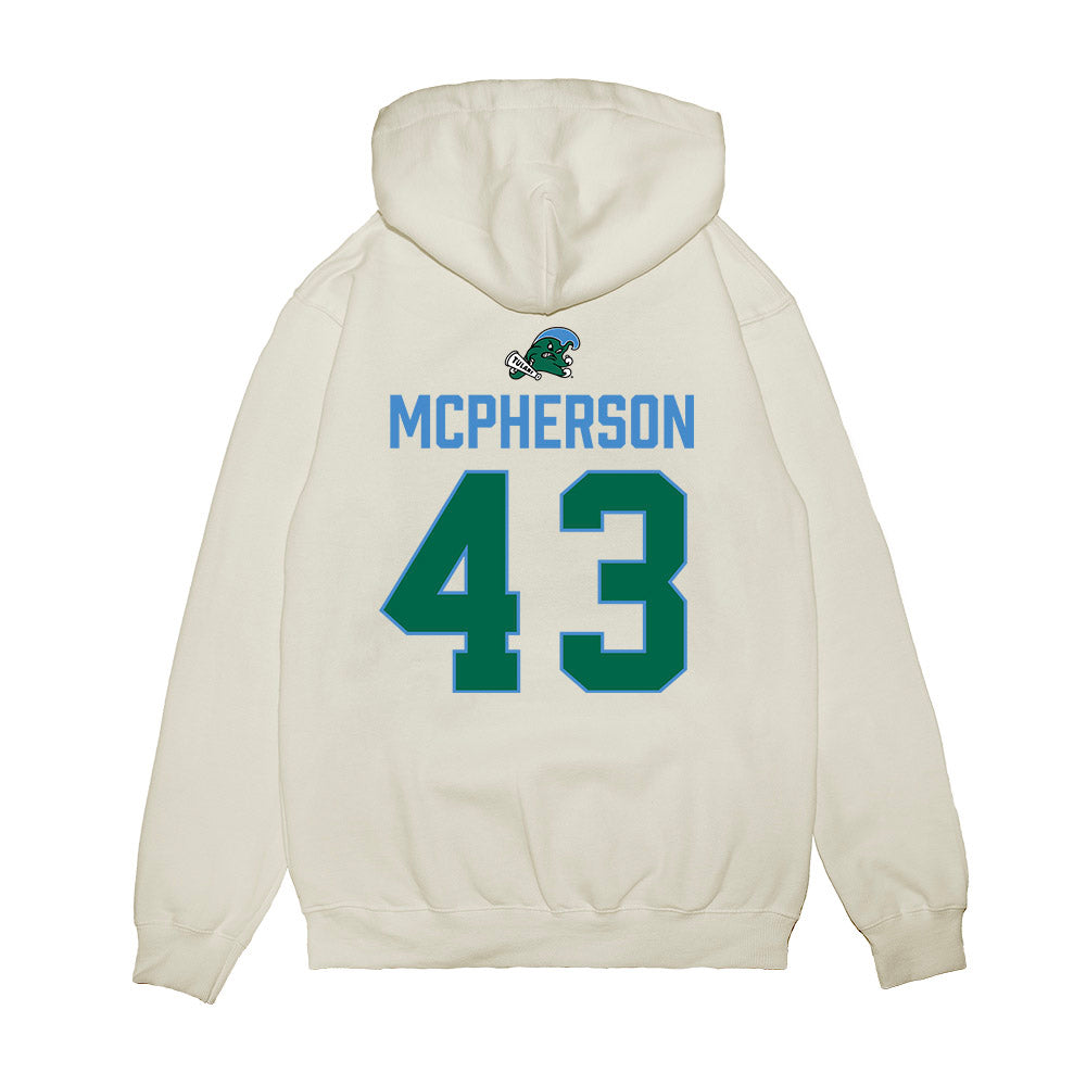 Tulane - NCAA Football : Grayson McPherson - 2025 Conference Champions Premium Hooded Sweatshirt-1