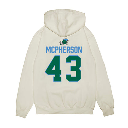 Tulane - NCAA Football : Grayson McPherson - 2025 Conference Champions Premium Hooded Sweatshirt-1