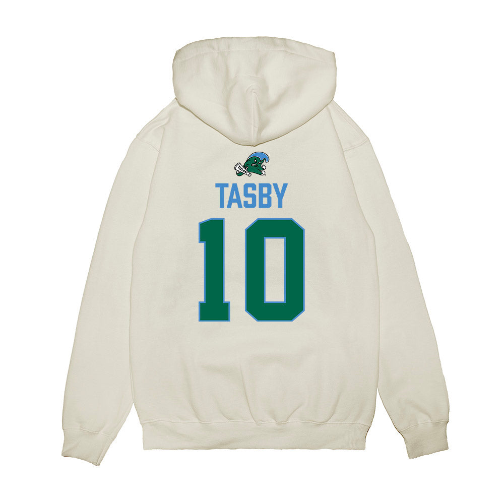 Tulane - NCAA Football : Kellen Tasby - 2025 Conference Champions Premium Hooded Sweatshirt-1