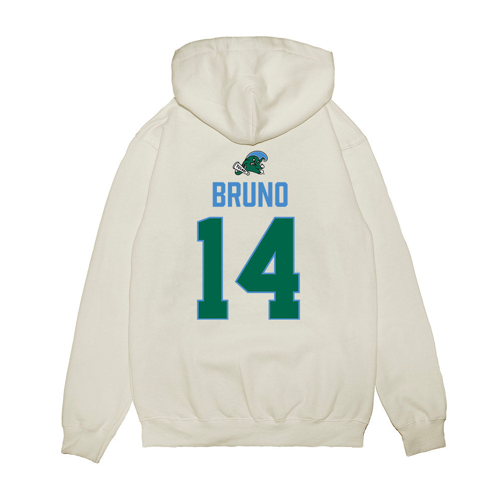 Tulane - NCAA Football : Dagan Bruno - 2025 Conference Champions Premium Hooded Sweatshirt-1