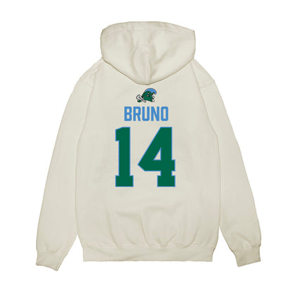 Tulane - NCAA Football : Dagan Bruno - 2025 Conference Champions Premium Hooded Sweatshirt-1