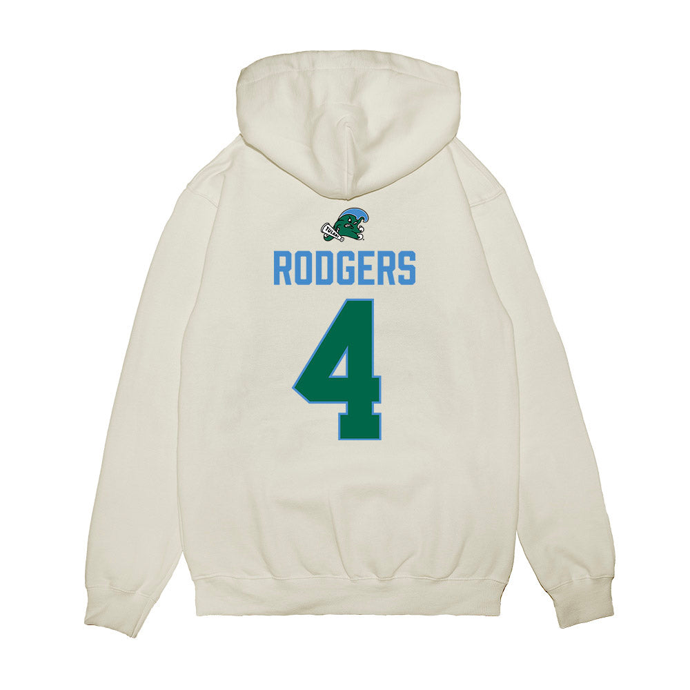 Tulane - NCAA Football : Chris Rodgers - 2025 Conference Champions Premium Hooded Sweatshirt-1