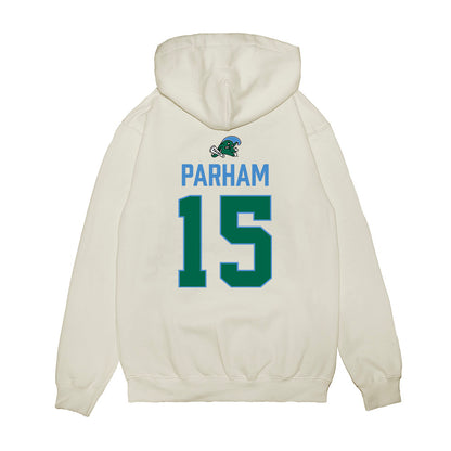 Tulane - NCAA Football : Antwaun Parham - 2025 Conference Champions Premium Hooded Sweatshirt-1