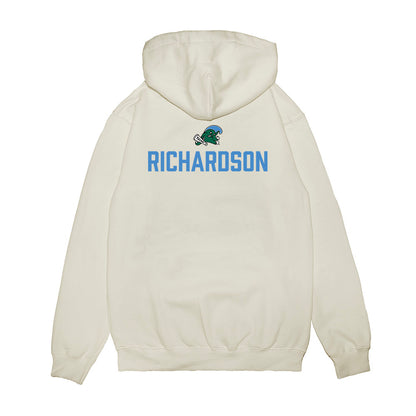 Tulane - NCAA Football : Bredell Richardson - 2025 Conference Champions Premium Hooded Sweatshirt-1