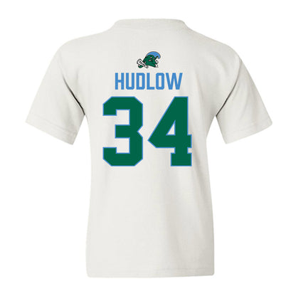 Tulane - NCAA Football : William Hudlow - 2025 Conference Champions Youth T-Shirt-1