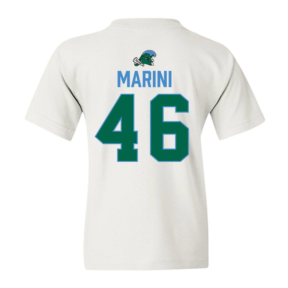 Tulane - NCAA Football : Zach Marini - 2025 Conference Champions Youth T-Shirt-1