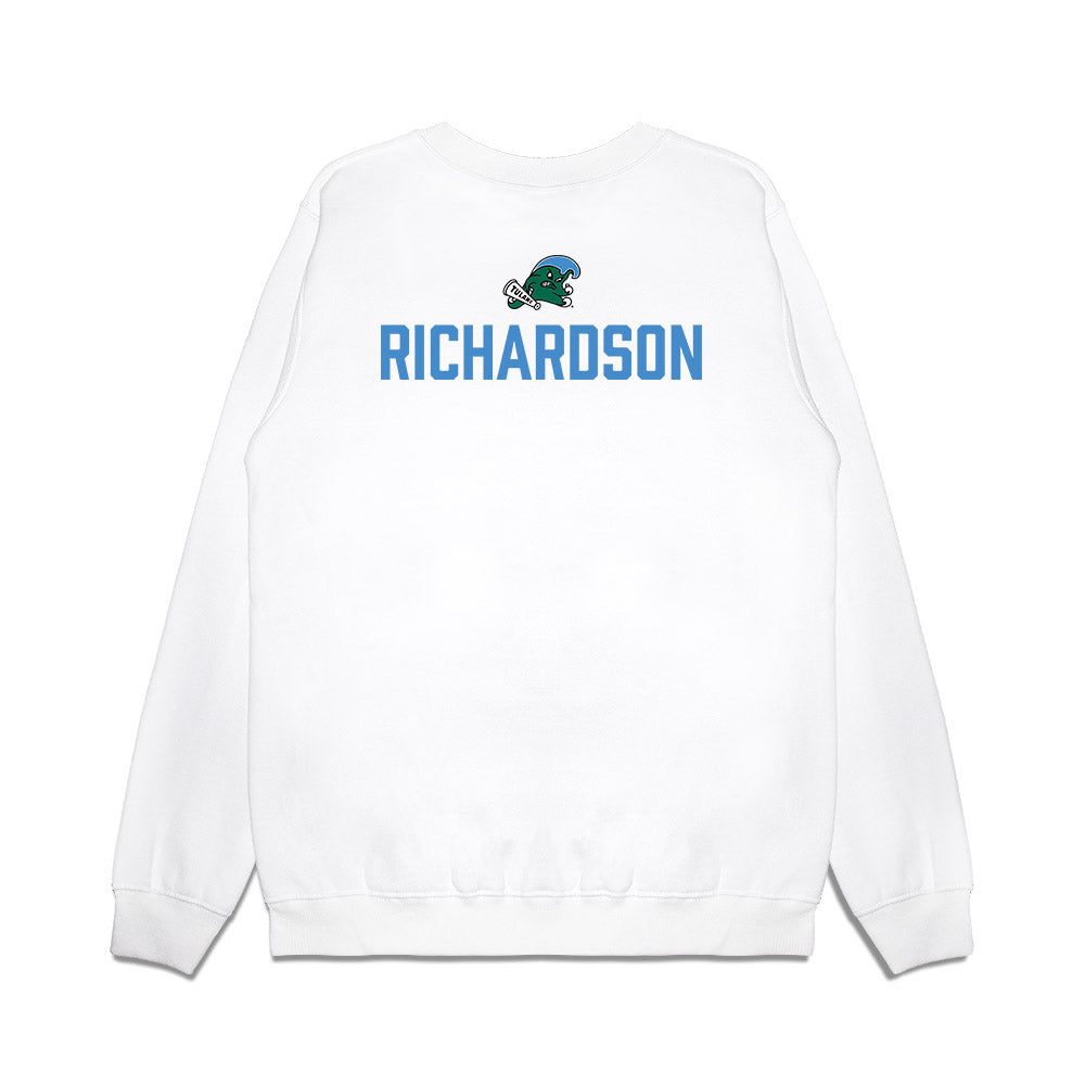 Tulane - NCAA Football : Bredell Richardson - 2025 Conference Champions Premium Crewneck Sweatshirt-1