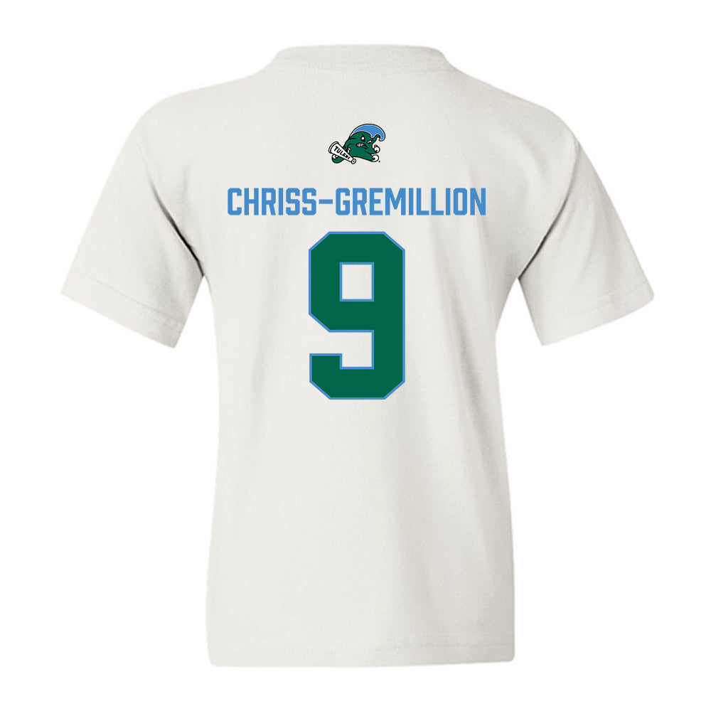 Tulane - NCAA Football : Zeon Chriss-Gremillion - 2025 Conference Champions Youth T-Shirt-1