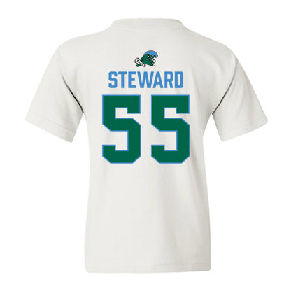 Tulane - NCAA Football : Dominic Steward - 2025 Conference Champions Youth T-Shirt-1