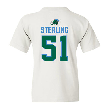 Tulane - NCAA Football : Reshad Sterling - 2025 Conference Champions Youth T-Shirt-1