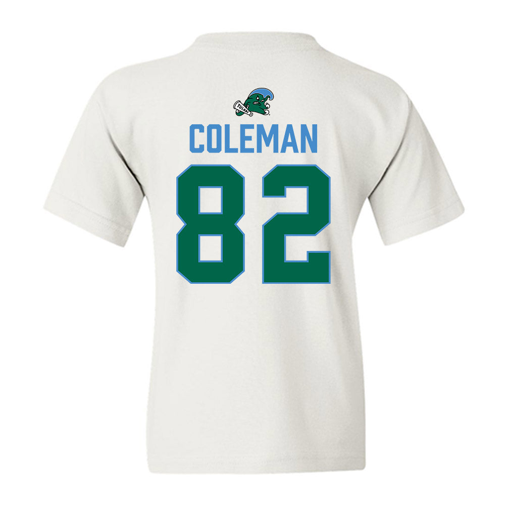 Tulane - NCAA Football : Keyshaun Coleman - 2025 Conference Champions Youth T-Shirt-1