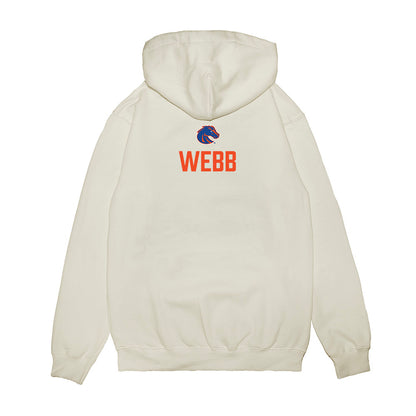 Boise State - NCAA Football : Corey Webb - 3-Peat Conference Champs Premium Hooded Sweatshirt-1