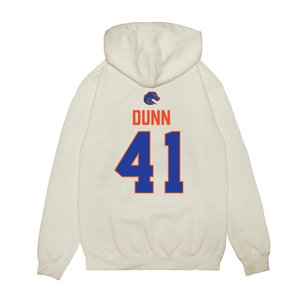 Boise State - NCAA Football : Rocky Dunn - 3-Peat Conference Champs Premium Hooded Sweatshirt-1