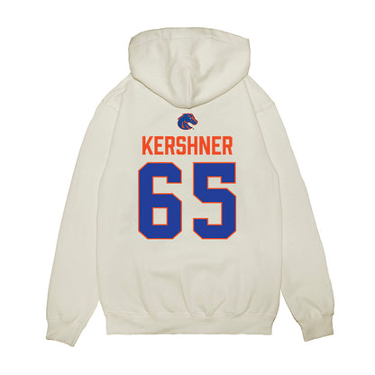 Boise State - NCAA Football : Ashton Kershner - 3-Peat Conference Champs Premium Hooded Sweatshirt-1