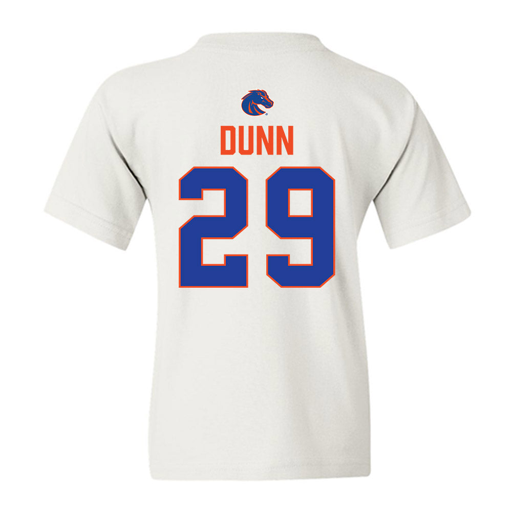 Boise State - NCAA Football : Lincoln Dunn - 3-Peat Conference Champs Youth T-Shirt-1