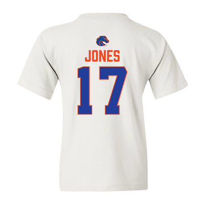Boise State - NCAA Football : Adrian Jones - 3-Peat Conference Champs Youth T-Shirt-1