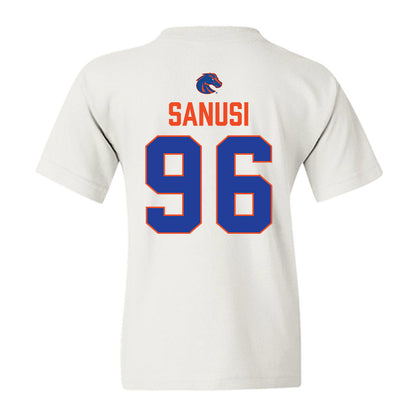 Boise State - NCAA Football : Lopez Sanusi - 3-Peat Conference Champs Youth T-Shirt-1