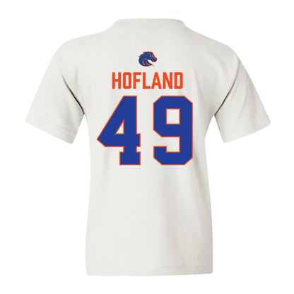 Boise State - NCAA Football : Beckham Hofland - 3-Peat Conference Champs Youth T-Shirt-1