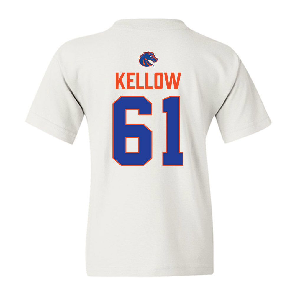 Boise State - NCAA Football : Caden Kellow - 3-Peat Conference Champs Youth T-Shirt-1