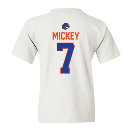 Boise State - NCAA Football : Jaden Mickey - 3-Peat Conference Champs Youth T-Shirt-1