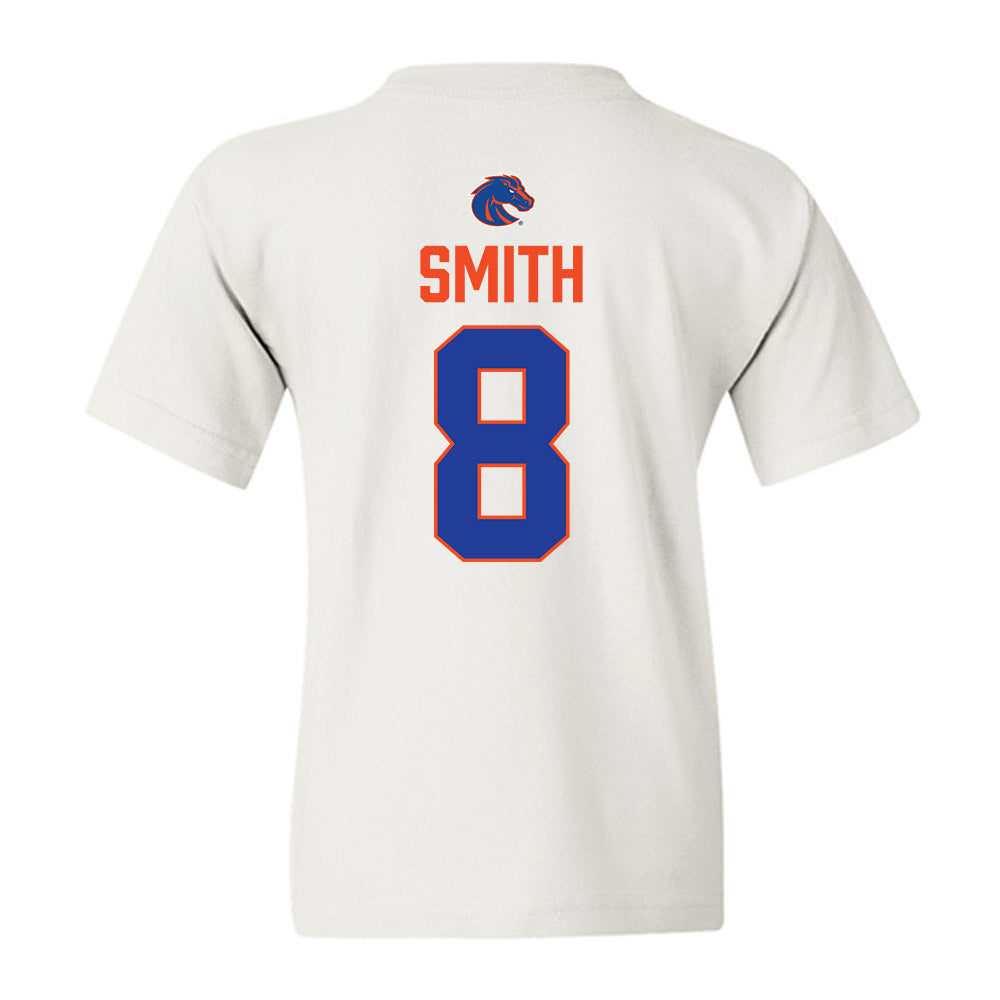 Boise State - NCAA Football : Sherrod Smith - 3-Peat Conference Champs Youth T-Shirt-1