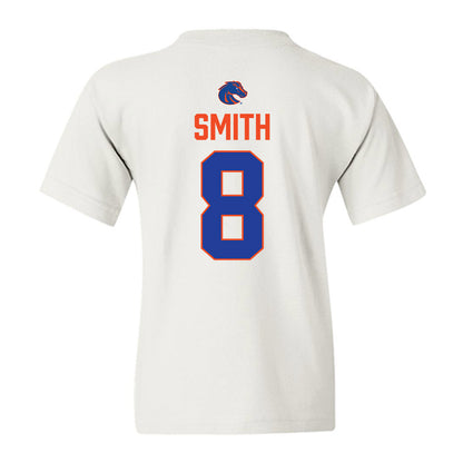 Boise State - NCAA Football : Sherrod Smith - 3-Peat Conference Champs Youth T-Shirt-1