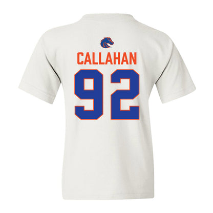 Boise State - NCAA Football : Michael Callahan - 3-Peat Conference Champs Youth T-Shirt-1