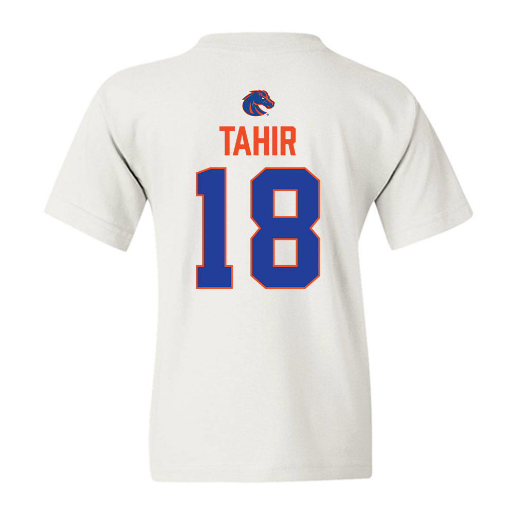 Boise State - NCAA Football : Gabe Tahir - 3-Peat Conference Champs Youth T-Shirt-1