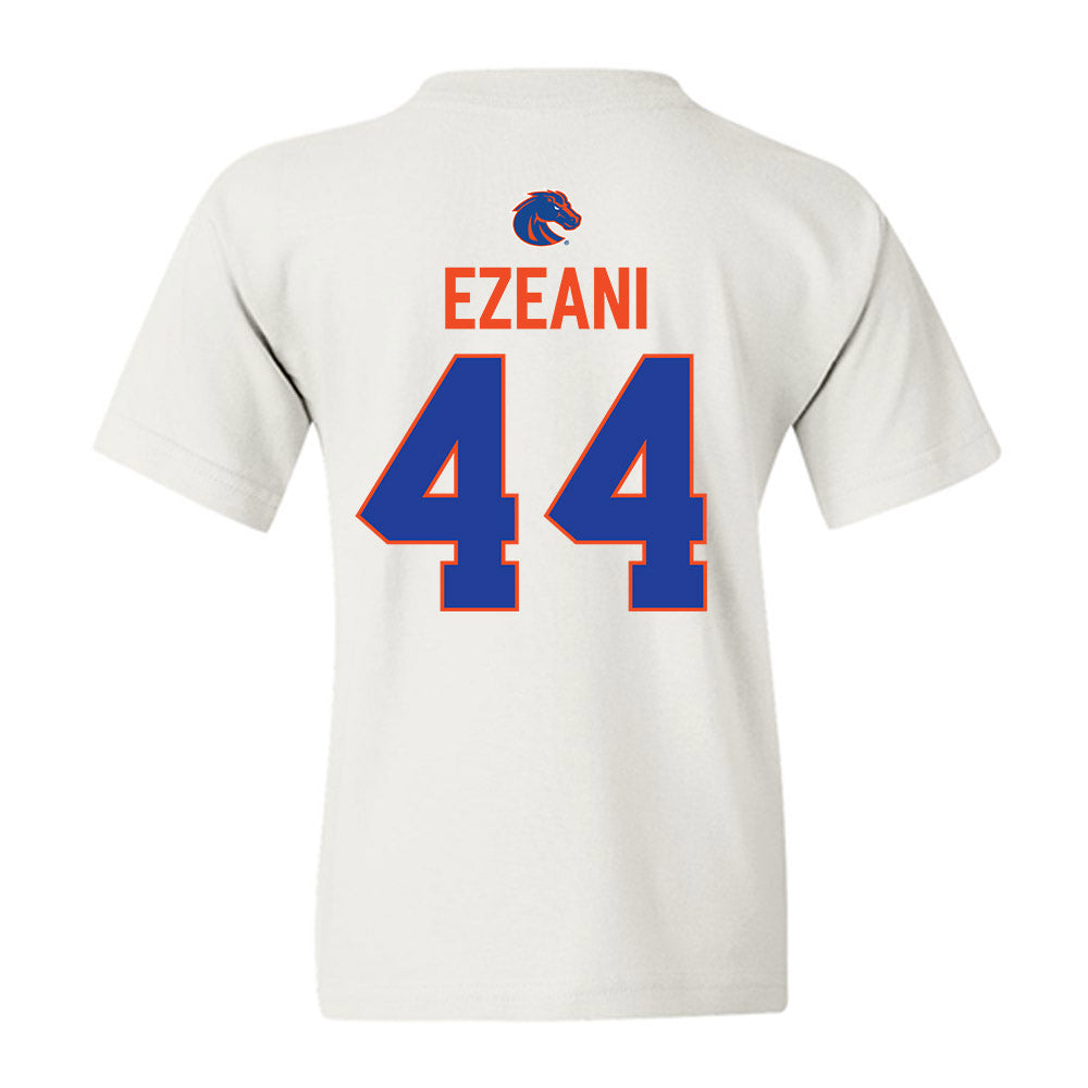 Boise State - NCAA Football : Udoka Ezeani - 3-Peat Conference Champs Youth T-Shirt-1