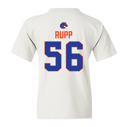 Boise State - NCAA Football : Rowan Rupp - 3-Peat Conference Champs Youth T-Shirt-1
