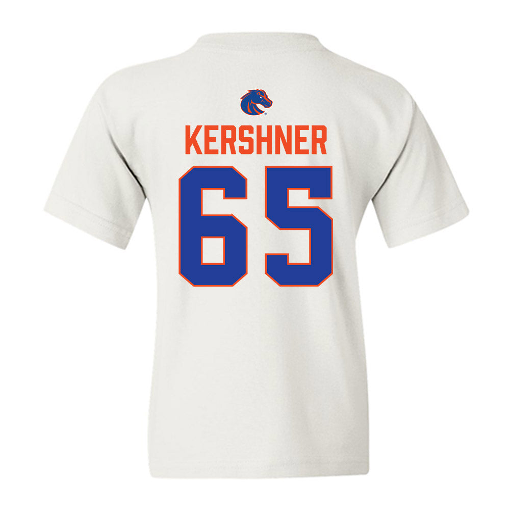 Boise State - NCAA Football : Ashton Kershner - 3-Peat Conference Champs Youth T-Shirt-1
