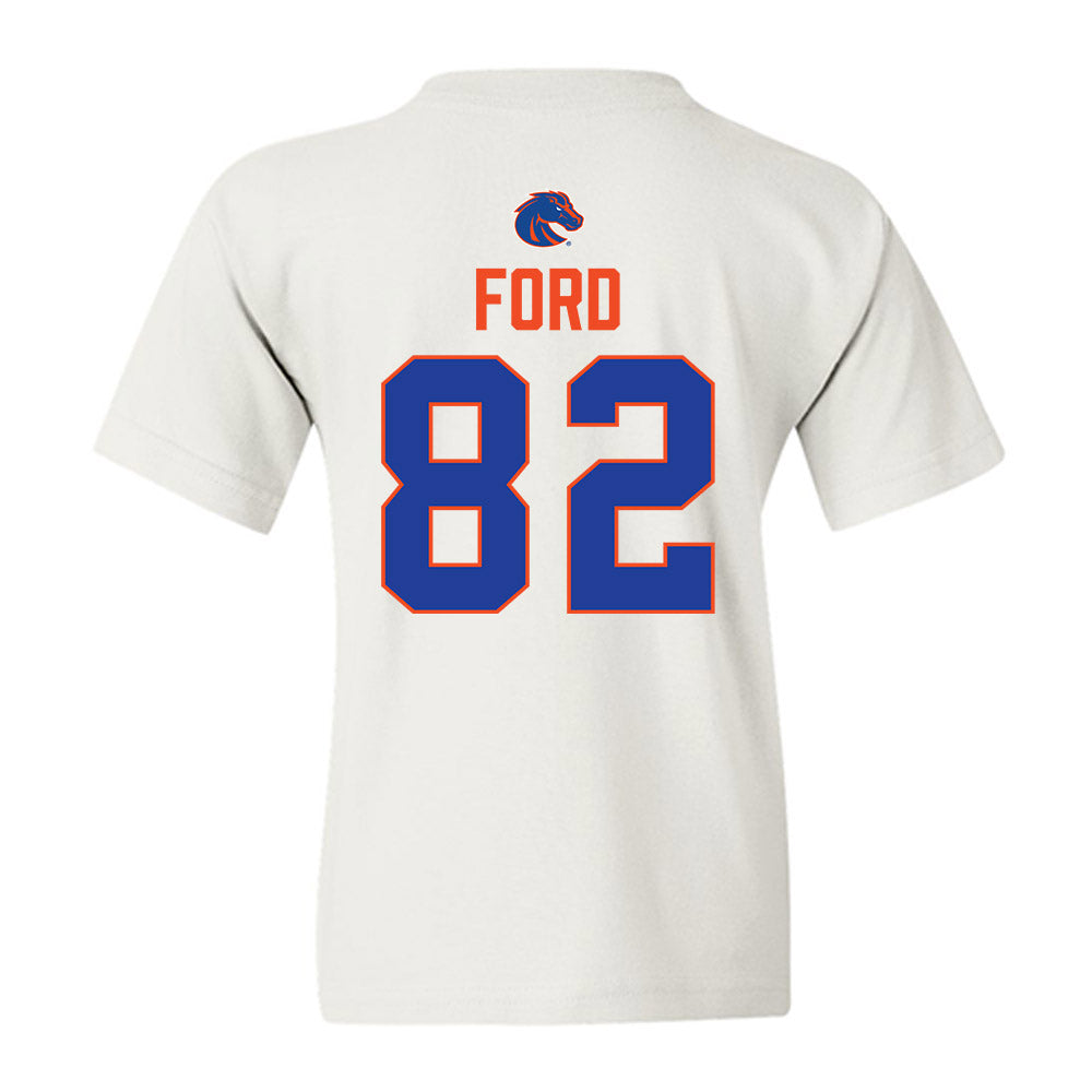 Boise State - NCAA Football : Ben Ford - 3-Peat Conference Champs Youth T-Shirt-1