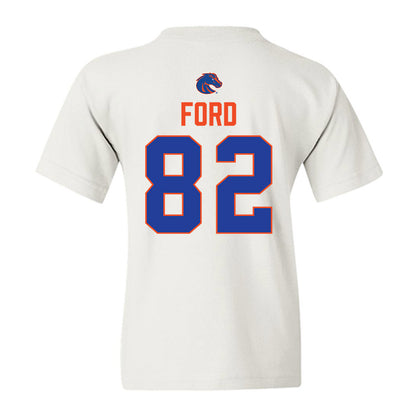 Boise State - NCAA Football : Ben Ford - 3-Peat Conference Champs Youth T-Shirt-1