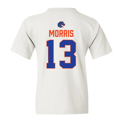 Boise State - NCAA Football : Darren Morris - 3-Peat Conference Champs Youth T-Shirt-1