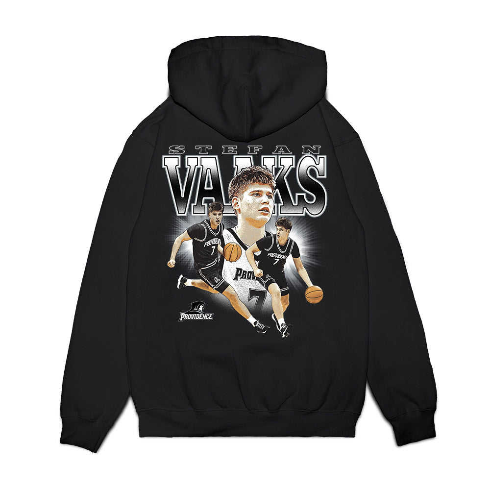 Providence - NCAA Men's Basketball : Stefan Vaaks - Collage Premium Hooded Sweatshirt-1