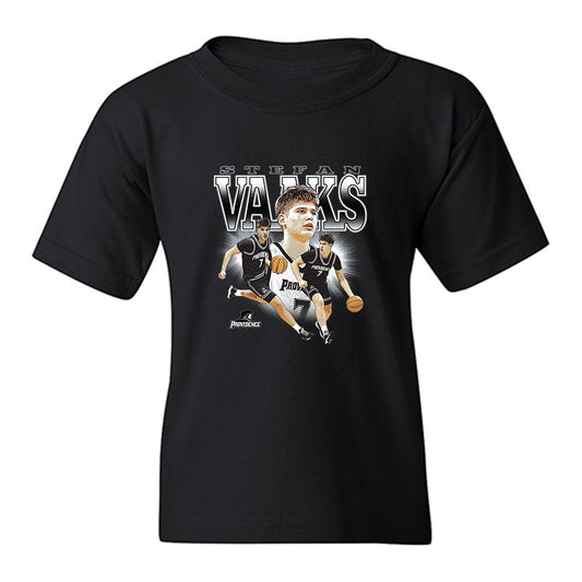 Providence - NCAA Men's Basketball : Stefan Vaaks - Collage Youth T-Shirt-0