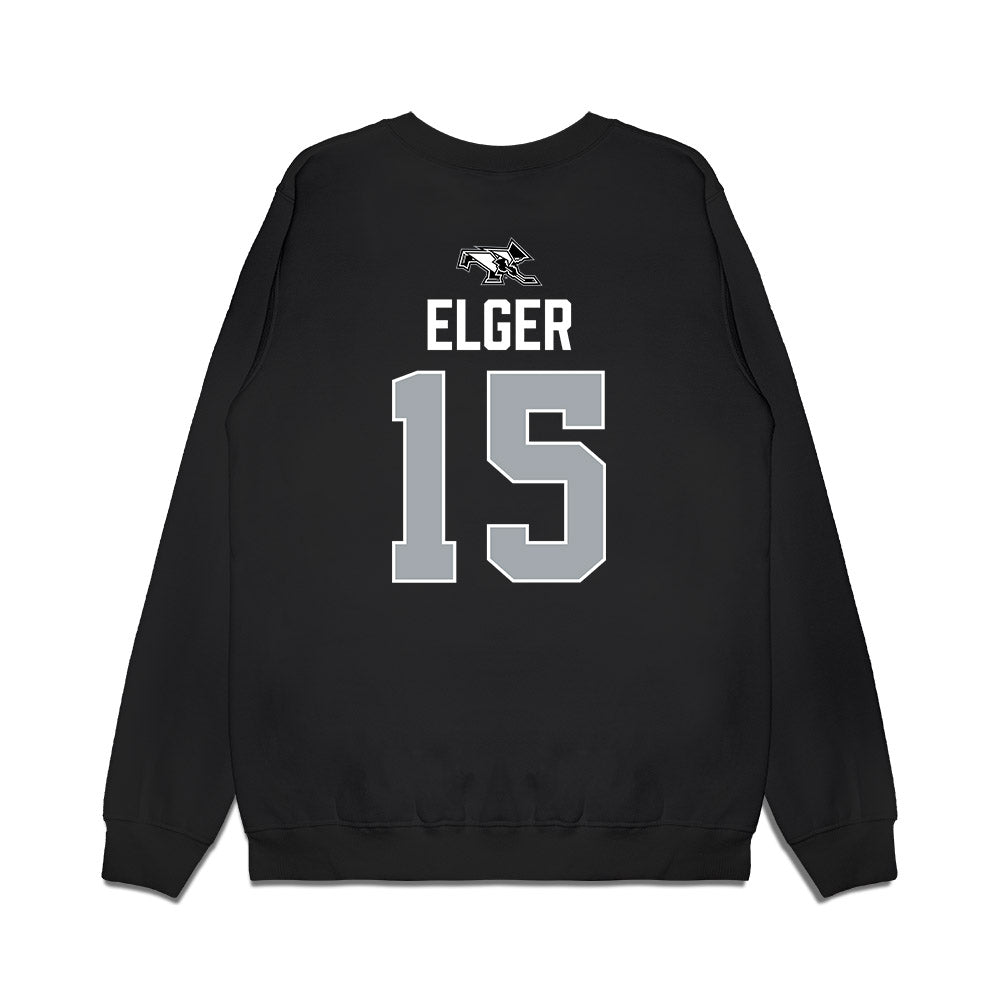 Providence - NCAA Men's Ice Hockey : Will Elger - Vintage Shersey Premium Crewneck Sweatshirt-1