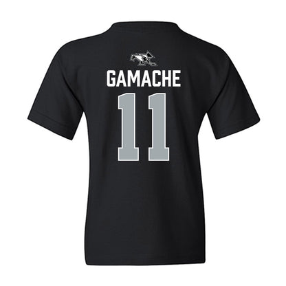 Providence - NCAA Men's Ice Hockey : Graham Gamache - Vintage Shersey Youth T-Shirt-1