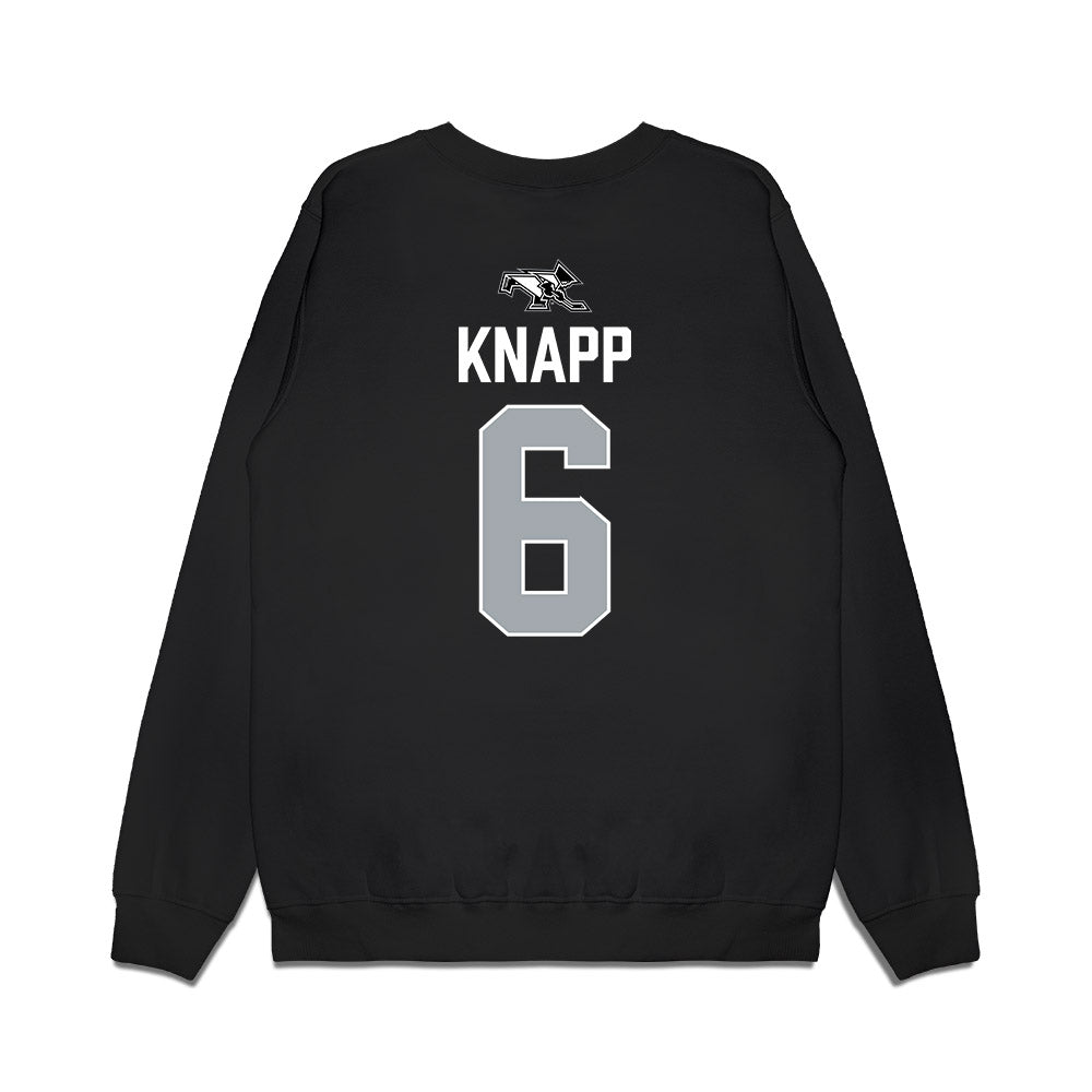 Providence - NCAA Women's Ice Hockey : Audrey Knapp - Vintage Shersey Premium Crewneck Sweatshirt-1