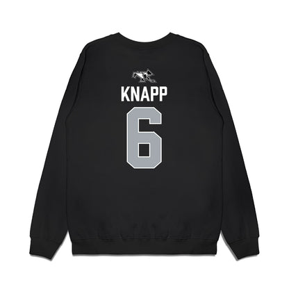 Providence - NCAA Women's Ice Hockey : Audrey Knapp - Vintage Shersey Premium Crewneck Sweatshirt-1
