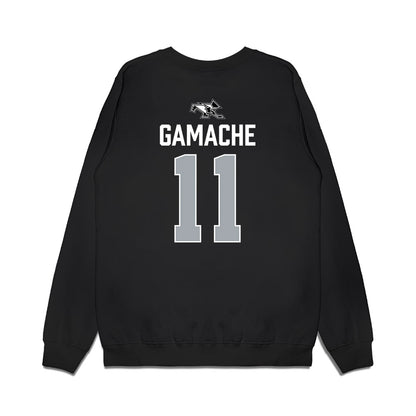 Providence - NCAA Men's Ice Hockey : Graham Gamache - Vintage Shersey Premium Crewneck Sweatshirt-1
