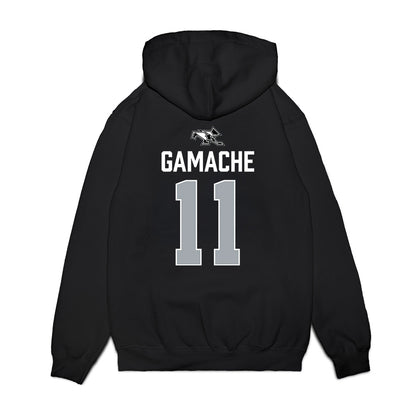 Providence - NCAA Men's Ice Hockey : Graham Gamache - Vintage Shersey Premium Hooded Sweatshirt-1