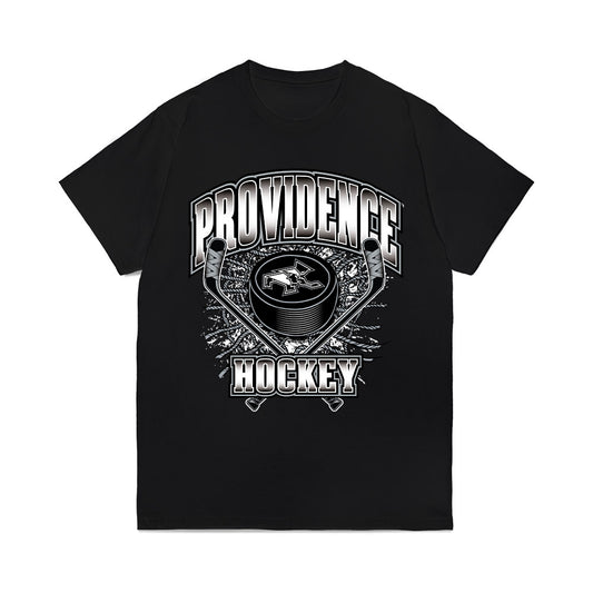 Providence - NCAA Men's Ice Hockey : Carter Klippenstein - Vintage Shersey Comfort Colors T-Shirt-0