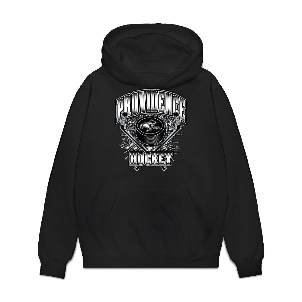 Providence - NCAA Men's Ice Hockey : Andrew Centrella - Vintage Shersey Premium Hooded Sweatshirt-0