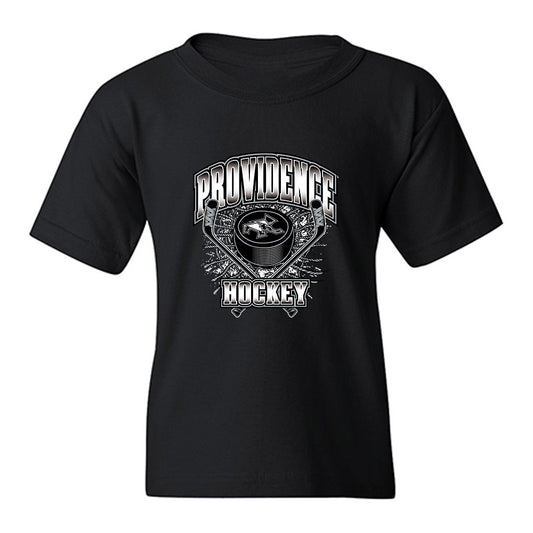 Providence - NCAA Men's Ice Hockey : Everett Baldwin - Vintage Shersey Youth T-Shirt-0
