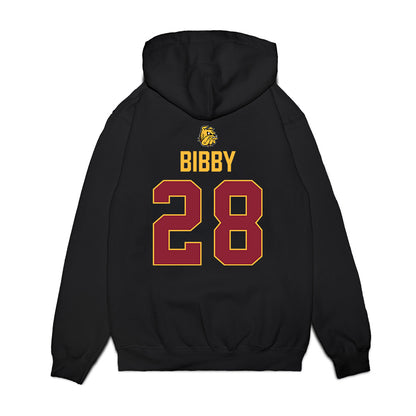 UMN Duluth - NCAA Men's Ice Hockey : Luke Bibby - Vintage Shersey Premium Hooded Sweatshirt-1