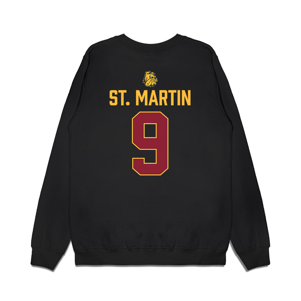 UMN Duluth - NCAA Women's Ice Hockey : Josie St. Martin - Vintage Shersey Premium Crewneck Sweatshirt-1